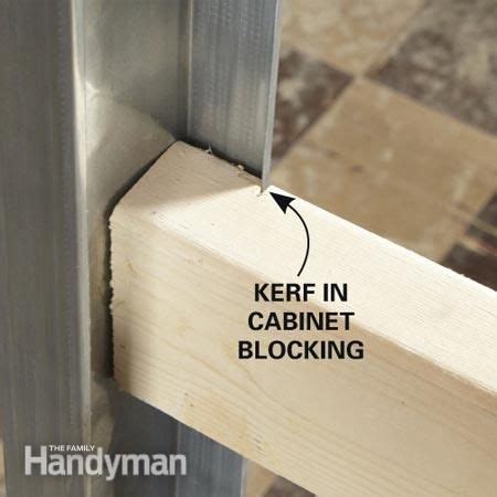 hanging kitchen cabinets on steel studs|screwing into metal studs.